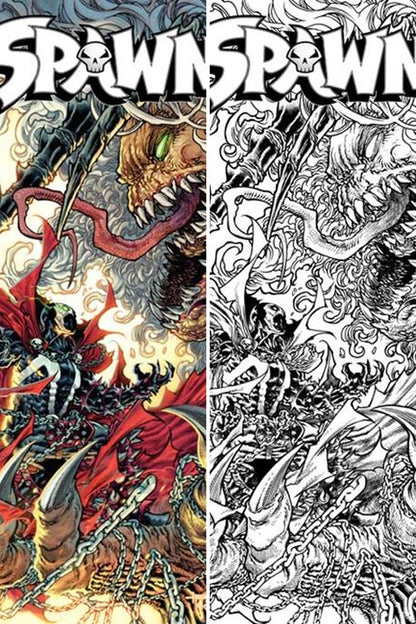 Spawn #381 cover collage