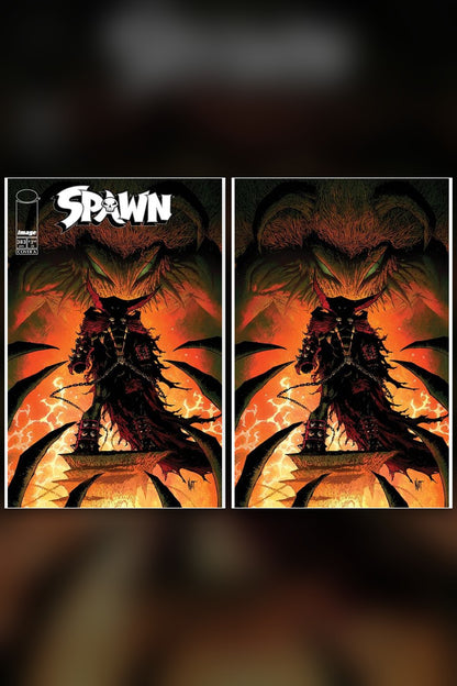 Spawn #383 cover collage