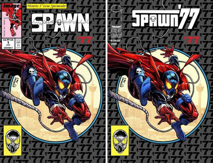 Spawn 77 #1 (Of 3) 1:25 and 1:50 ratio cover bundle