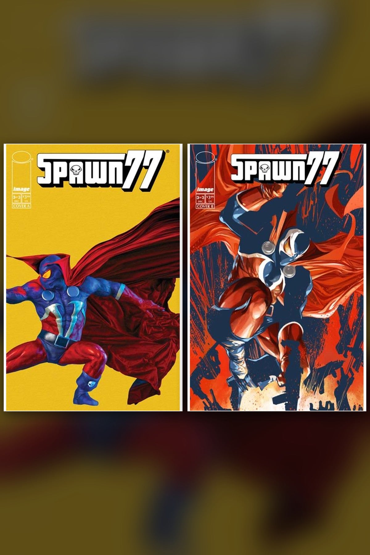 Spawn 77 #3 (Of 3) cover collage
