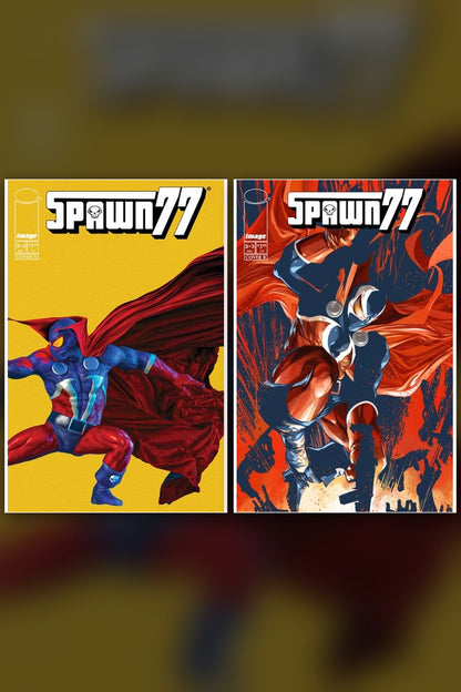 Spawn 77 #3 (Of 3) cover collage