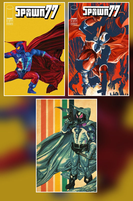 Spawn 77 #3 All Covers Bundle A-C, 3 books