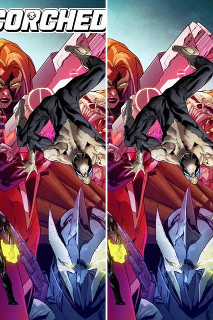 Spawn Scorched #57 cover collage