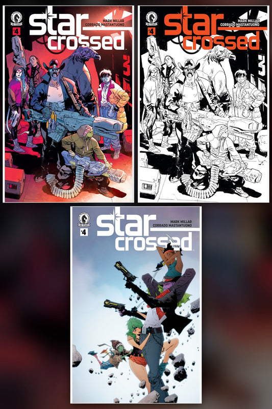 Star-Crossed #4 cover collage