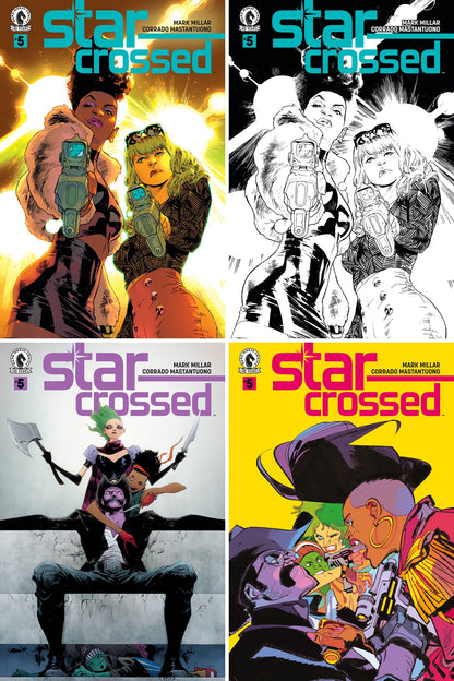 Star-Crossed #5 cover collage