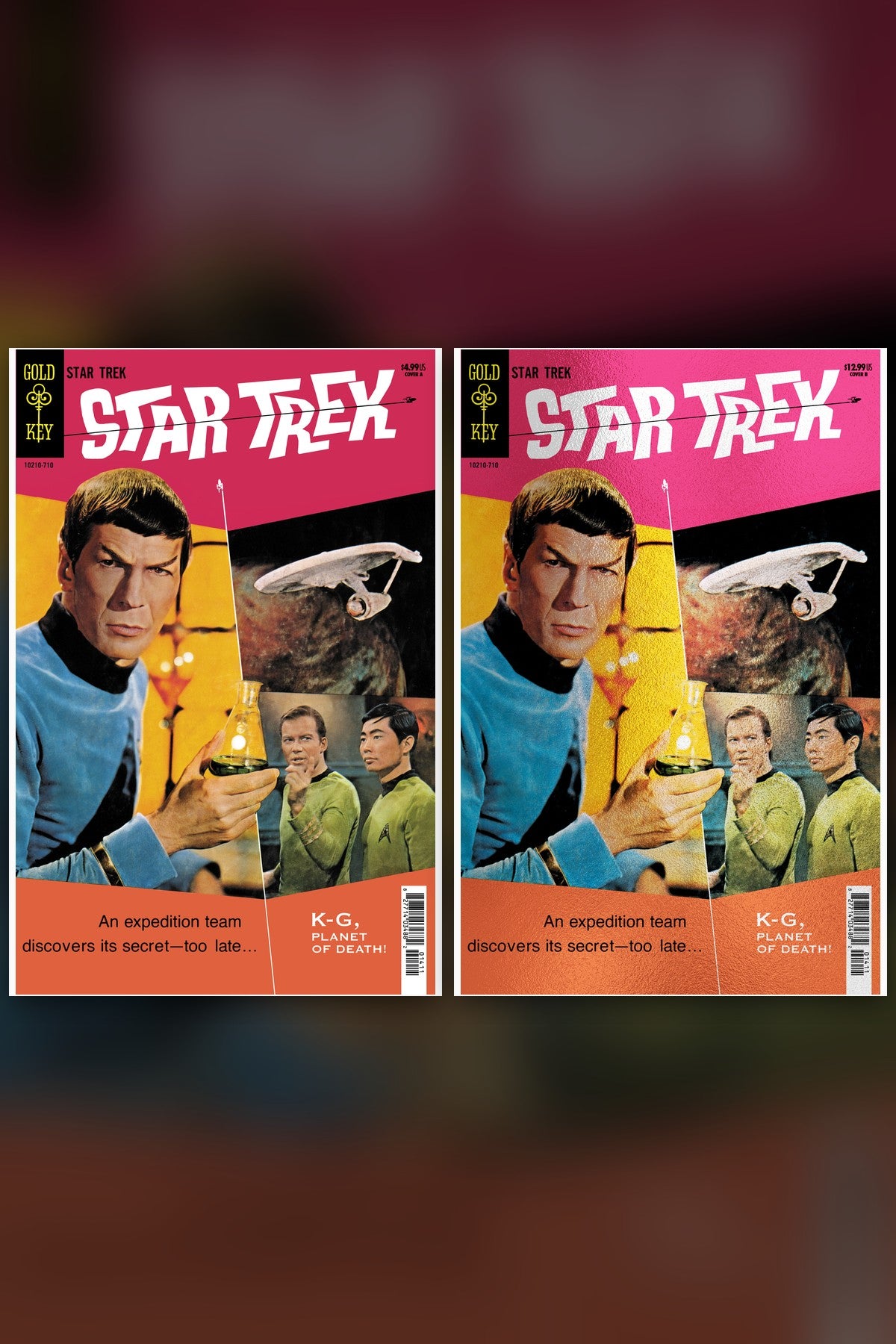 Star Trek: Gold Key Era #1 cover collage