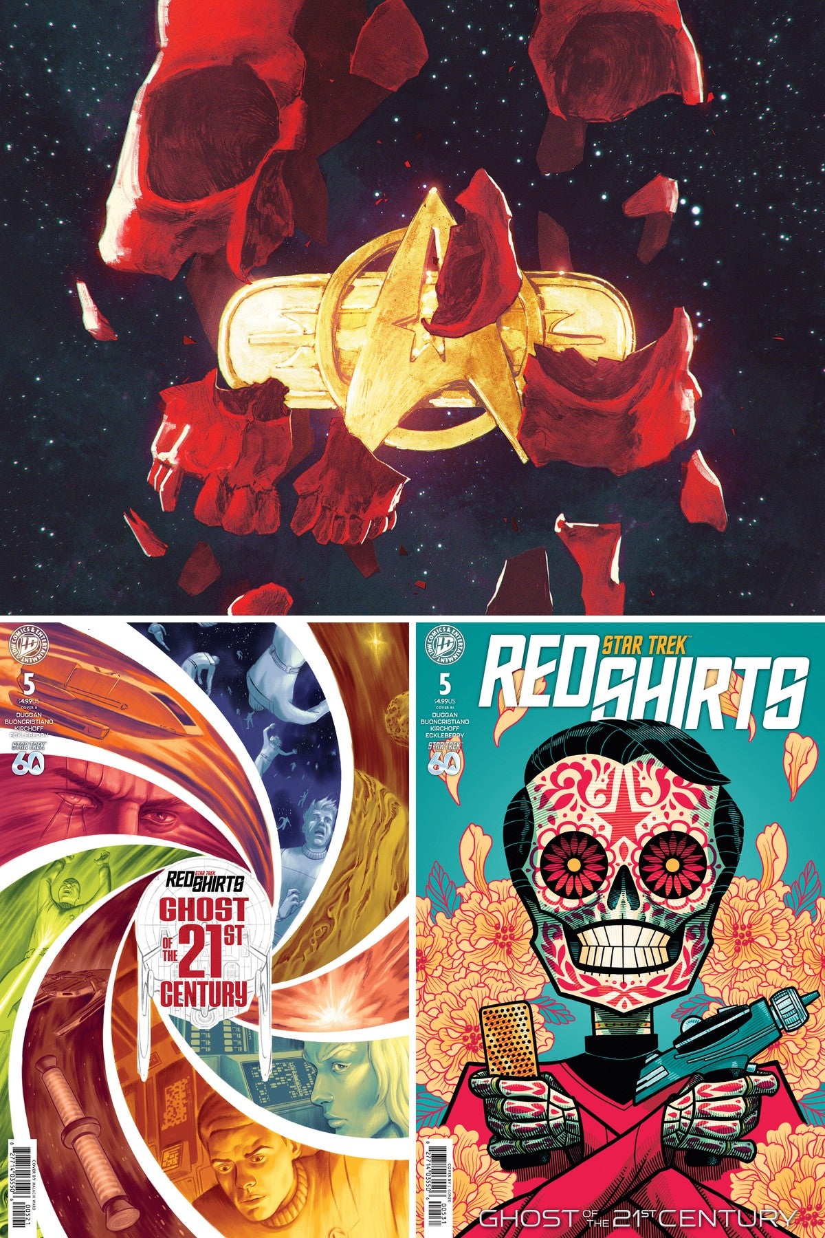 Star Trek: Red Shirts II #5 cover collage