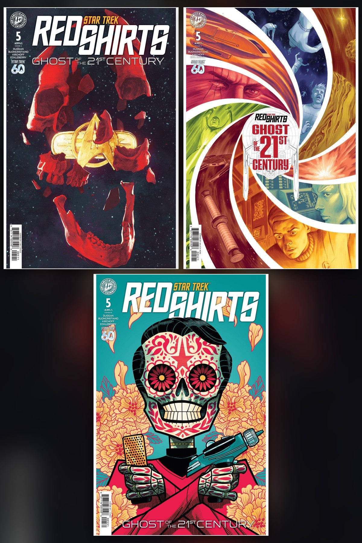 Star Trek: Red Shirts II #5 cover collage