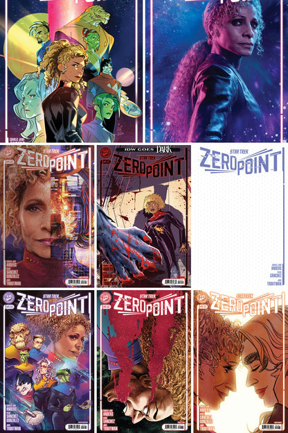 Star Trek: Zero Point #1 cover collage