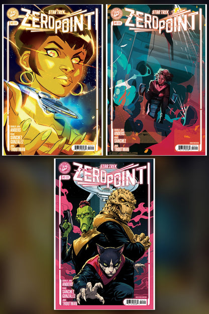 Star Trek: Zero Point #3 cover collage