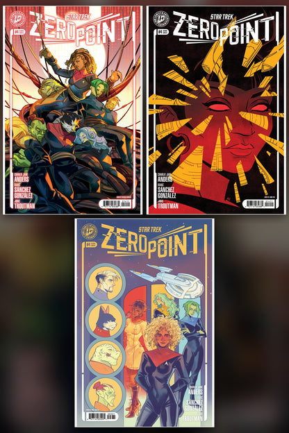 Star Trek: Zero Point #4 cover collage