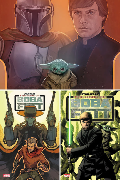 STAR WARS: THE BOOK OF BOBA FETT #6 cover collage