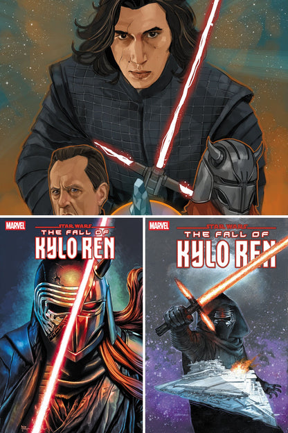 STAR WARS: THE FALL OF KYLO REN #3 cover collage