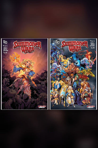Summoner Wars #4 (Of 4) cover collage