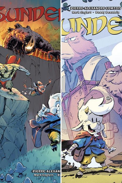 Sunder #2 cover collage