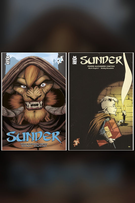 Sunder #3 cover collage