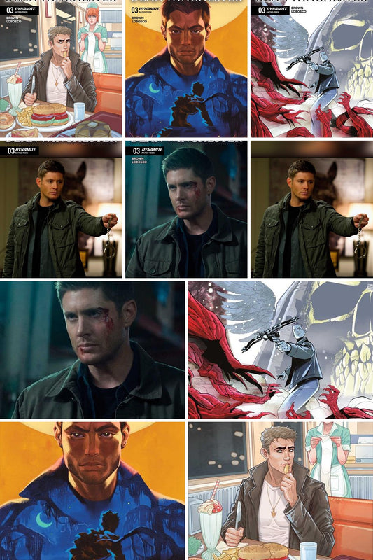 Supernatural: Dean Winchester #3 cover collage