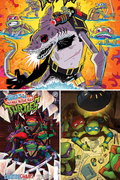 Tales of the Teenage Mutant Ninja Turtles II #3 cover collage