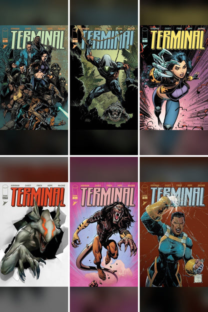 Terminal #7 cover collage