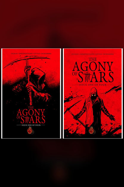 The Agony of Stars #1 (Of 4) cover collage