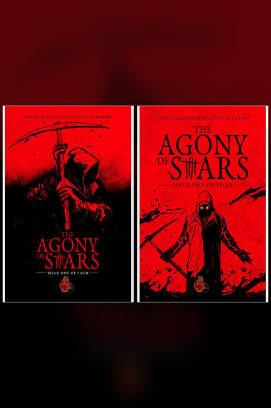 The Agony of Stars #1 (Of 4) cover collage