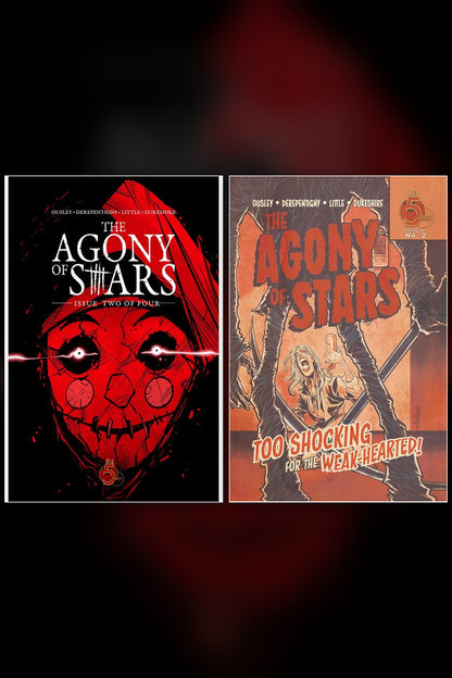 The Agony of Stars #2 (Of 4) cover collage