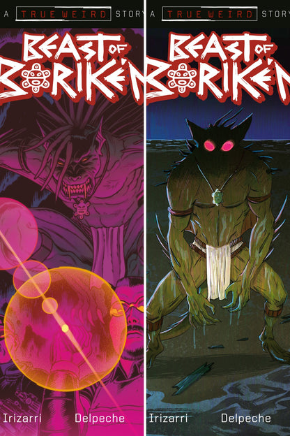 The Beast of Boriken #3 cover collage
