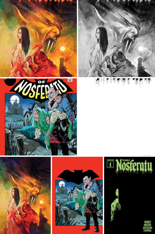The Book of Nosferatu #1 (Of 4) cover collage