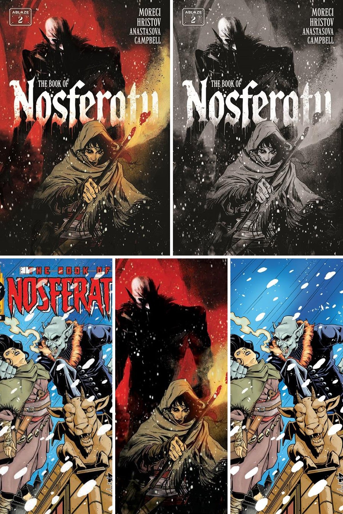 The Book of Nosferatu #2 (Of 4) cover collage