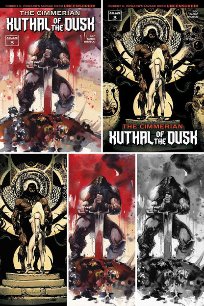 The Cimmerian Xuthal of the Dusk #3 (Of 3) cover collage