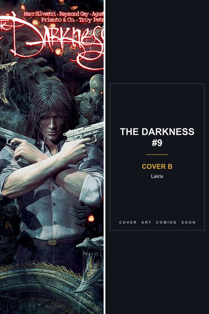 The Darkness #9 cover collage - Cover B art coming soon