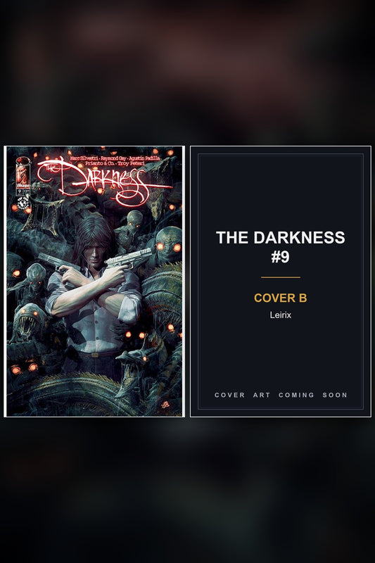The Darkness #9 cover collage - Cover B art coming soon