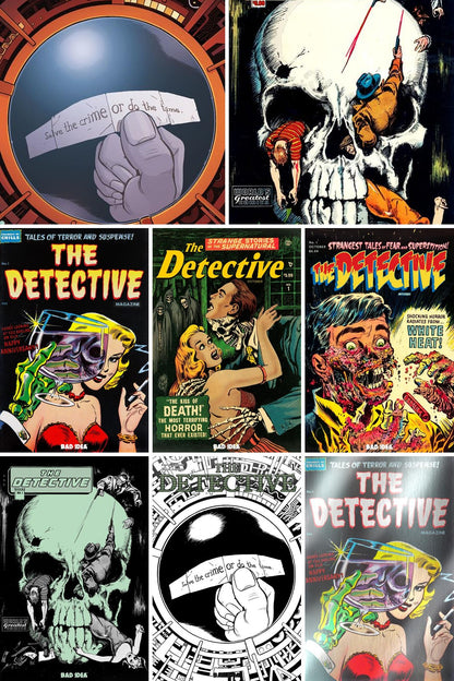 The Dectective #1 (Of 2) cover collage