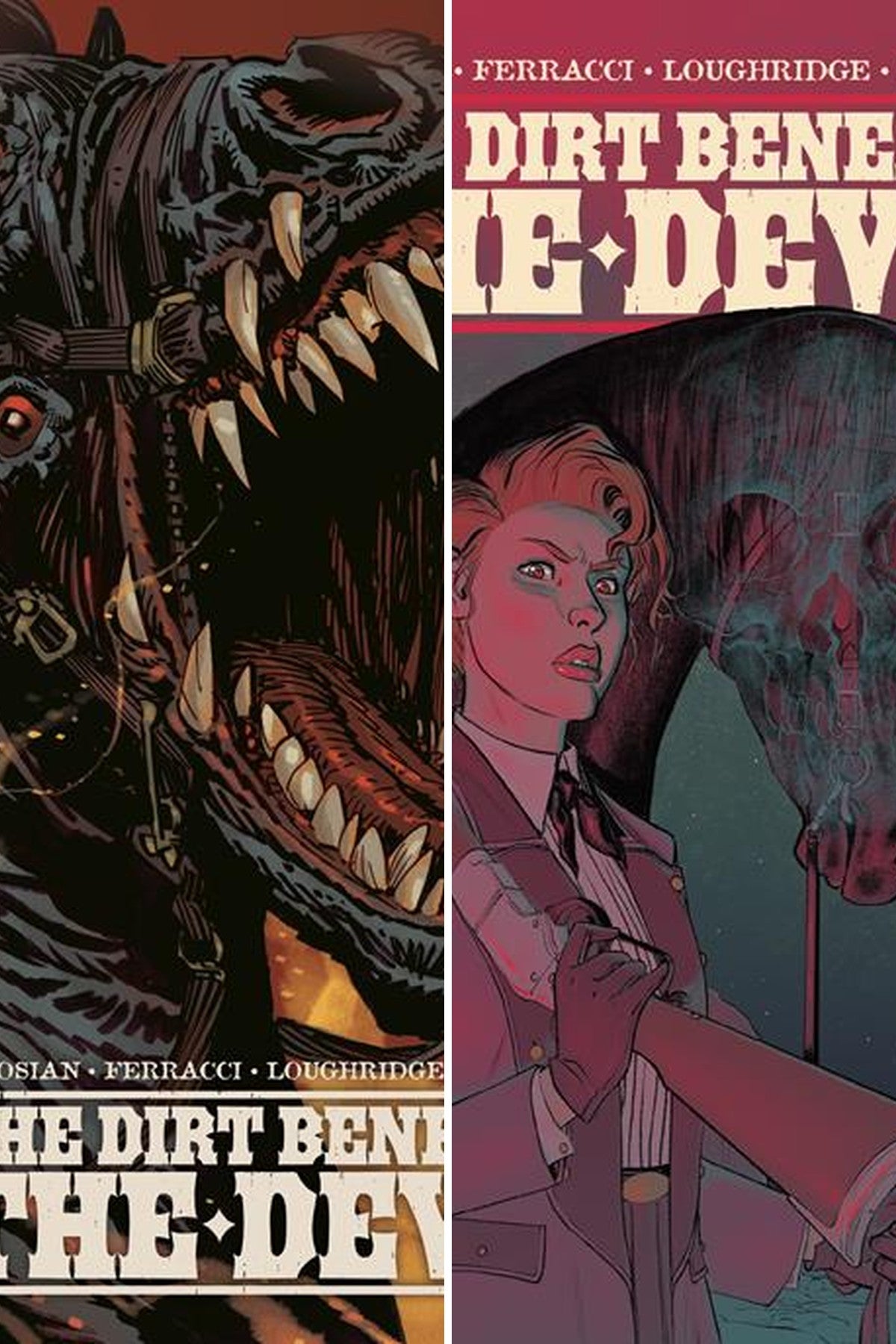 The Dirt Beneath the Devil #4 (Of 4) cover collage