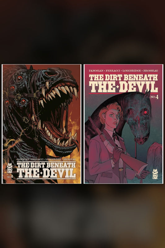 The Dirt Beneath the Devil #4 (Of 4) cover collage