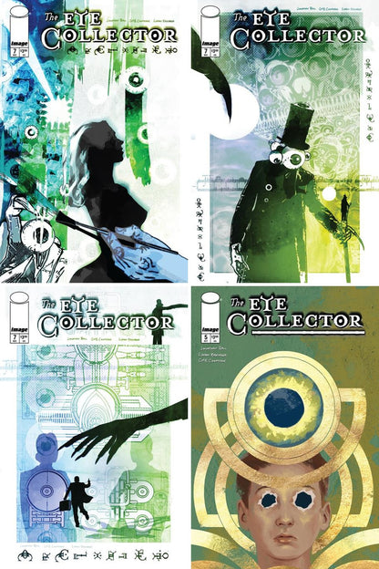 The Eye Collector #7 cover collage
