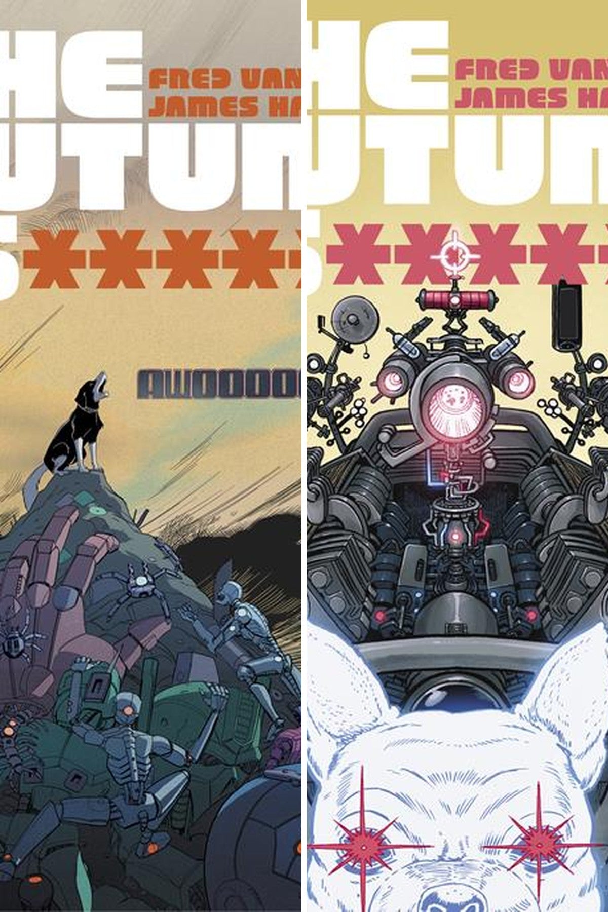 The Future Is ****** #18 cover collage