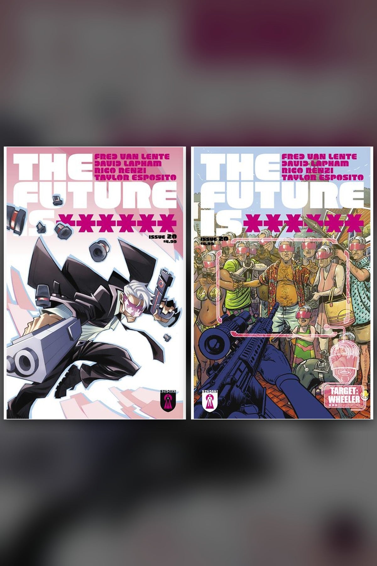 The Future Is ****** #20 cover collage