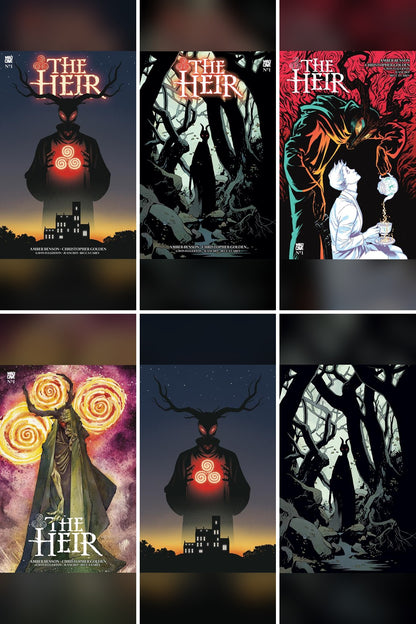 The Heir #1 (Of 5) cover collage