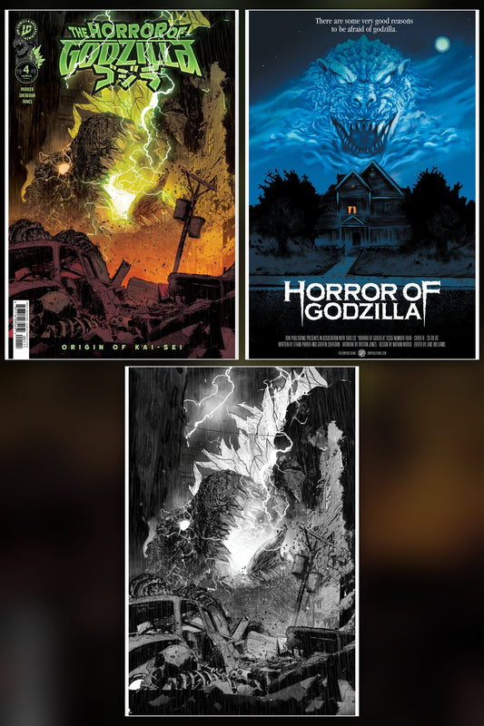 The Horror of Godzilla [Kai-Sei Era] #4 cover collage