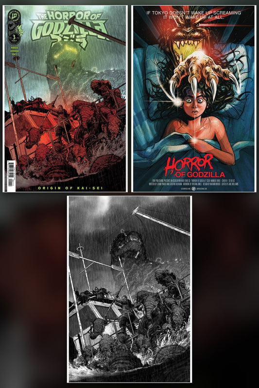 The Horror of Godzilla [Kai-Sei Era] #3 cover collage