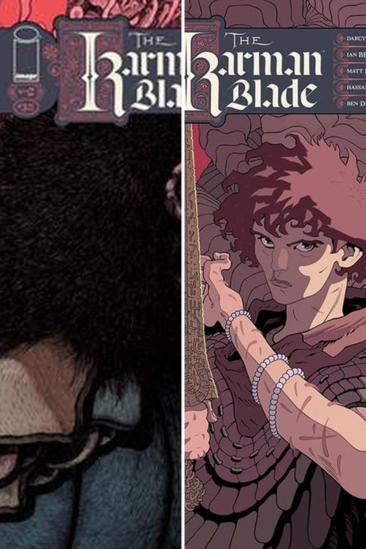 The Karman Blade #2 (Of 4) cover collage