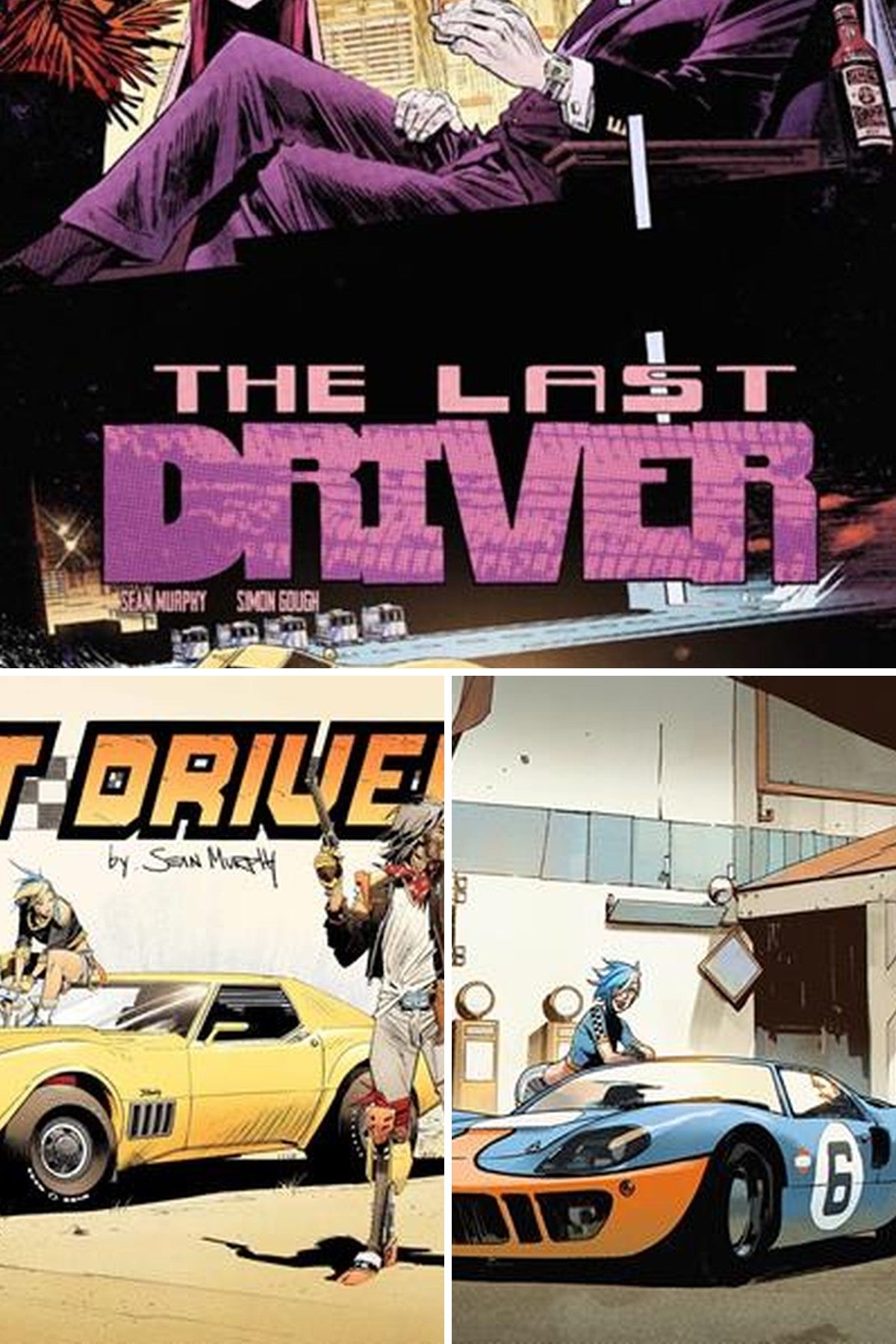 The Last Driver #4 (Of 5) cover collage