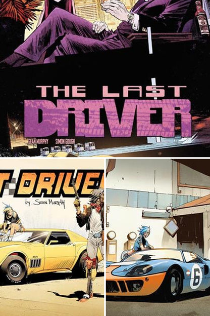 The Last Driver #4 (Of 5) cover collage