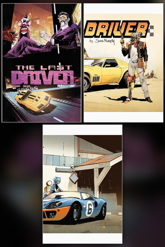 The Last Driver #4 (Of 5) cover collage