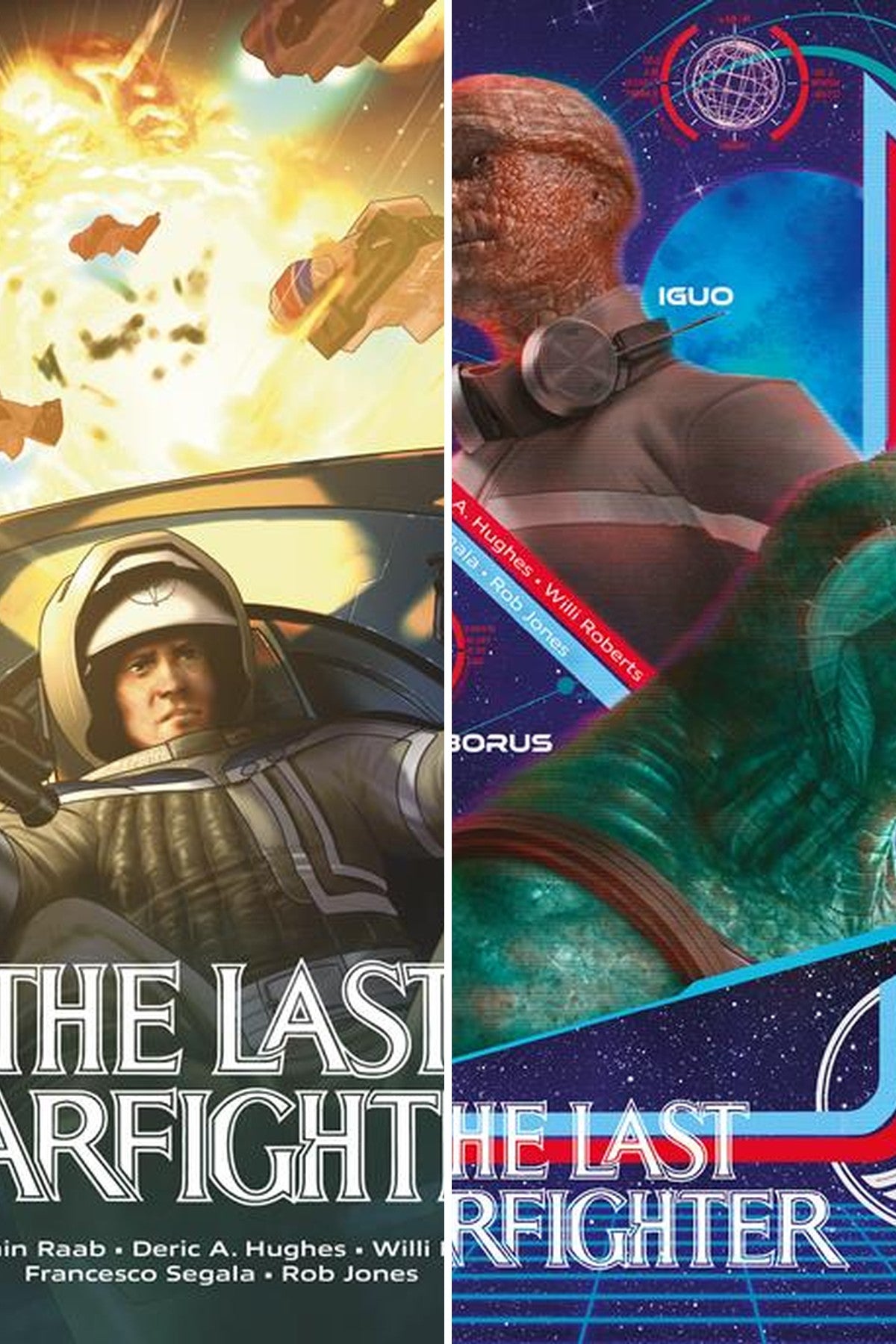 The Last Starfighter #4 cover collage