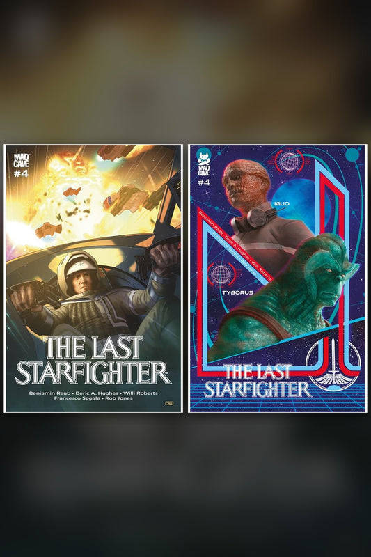 The Last Starfighter #4 cover collage