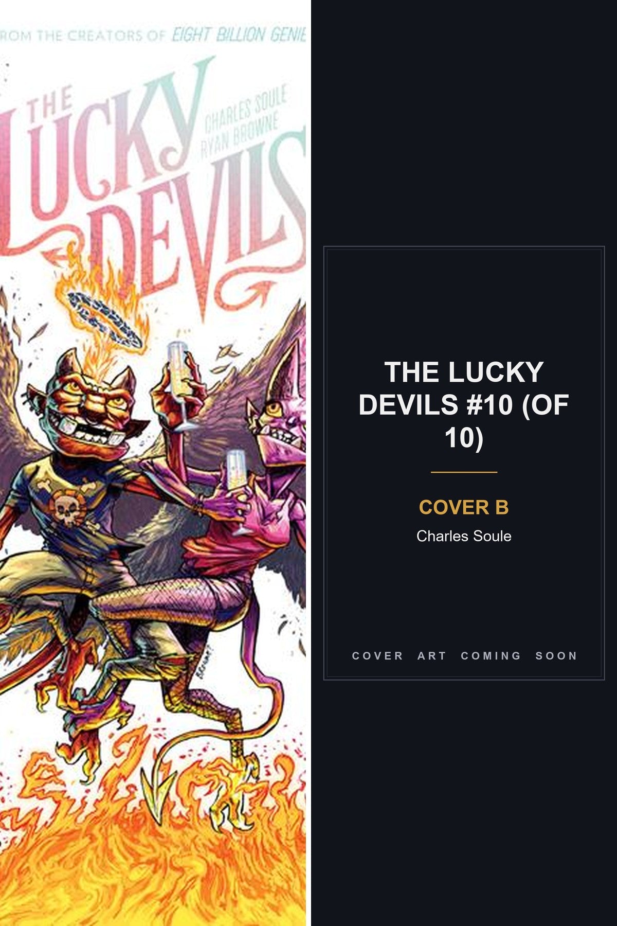The Lucky Devils #10 (Of 10) cover collage - Cover B art coming soon