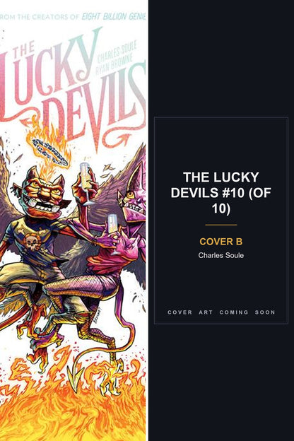 The Lucky Devils #10 (Of 10) cover collage - Cover B art coming soon