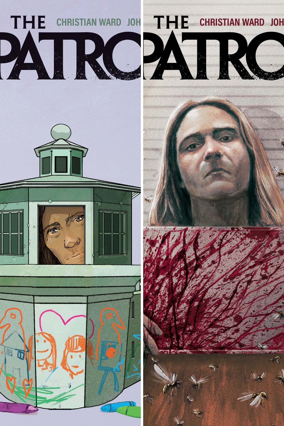 The Patron #4 cover collage